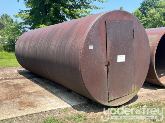 Storage Shed, Metal Cylinder