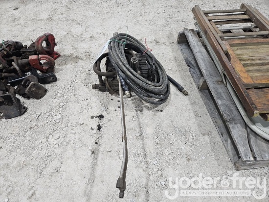 Pressure Washer Pump c/w Hose and Gun