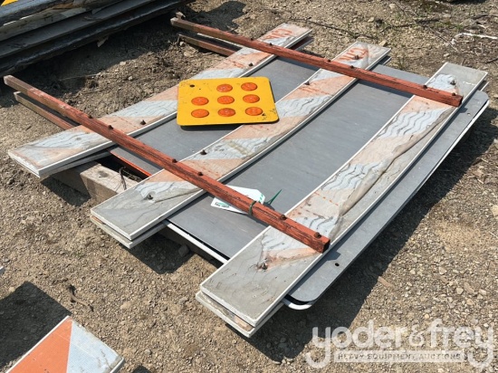 Caution Barricade Panels