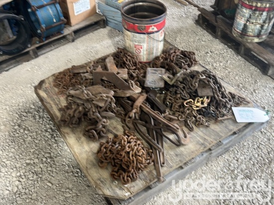 Chains, Assorted Sizes and Lengths (Pallet of)