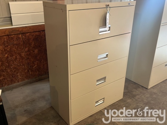 Filing Cabinet, Wide, 4 Drawer