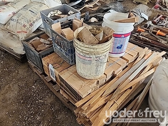 Misc Wooden Wedges (Pallet of)