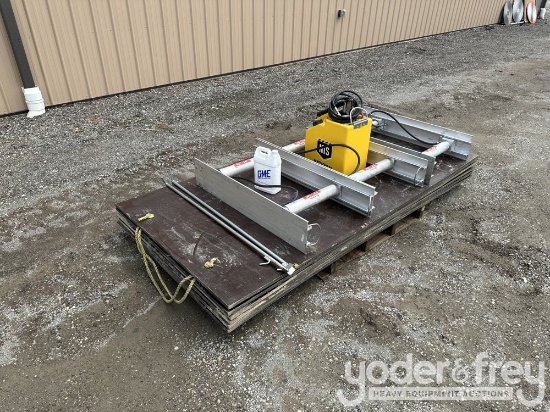 22"-36" Trench Shore Jacks c/w Finn Form