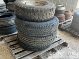 Tires Mounted  LT245/75R15 (1 of), 235/85R16 (3 of)