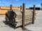 Wooden Posts, Assorted, c/w Metal Frames