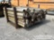 Wooden Posts, Assorted, c/w Metal Frames