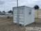Unused 10' Container, 1 Side Mandoor, Window, End Door, Lock Box, End  Forklift Pockets