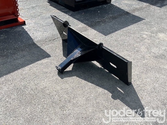 Unused 2" Hitch Receiver to suit Skidsteer