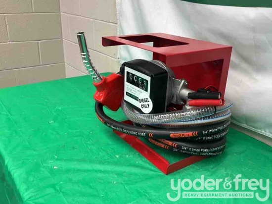 Unused 12v Diesel Fuel Pump, High Accuracy Flow Meter