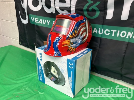 Unused Auto Darkening Welding Helmet