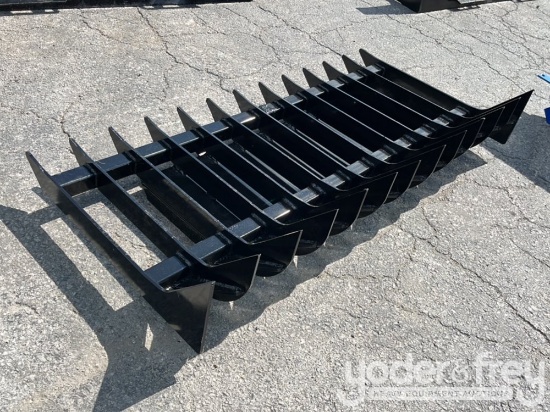 Unused 70" Root Rake to suit Skidsteer