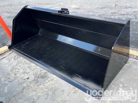 Unused 84" Skid Steer Snow/Litter Bucket to suit Skidsteer