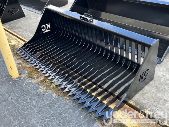 Unused 72" Skeleton Bucket High Side to suit Skidsteer
