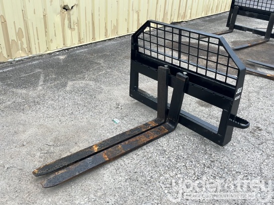 Unused JBX 4000 48" Fork Attachment to suit Skidsteer