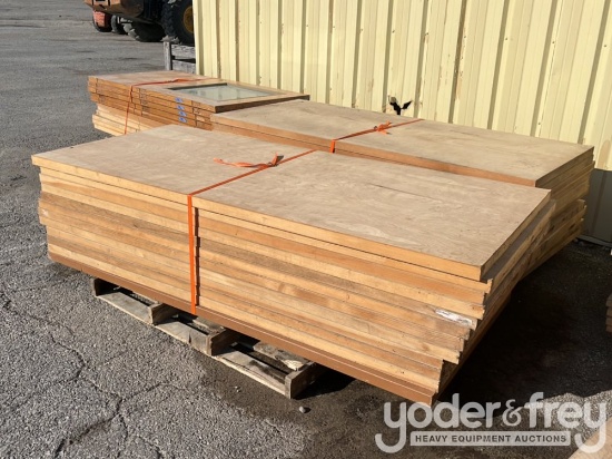 84 x 36 x 1.75 Wooden Door, Unfinished, Undrilled (24 of)