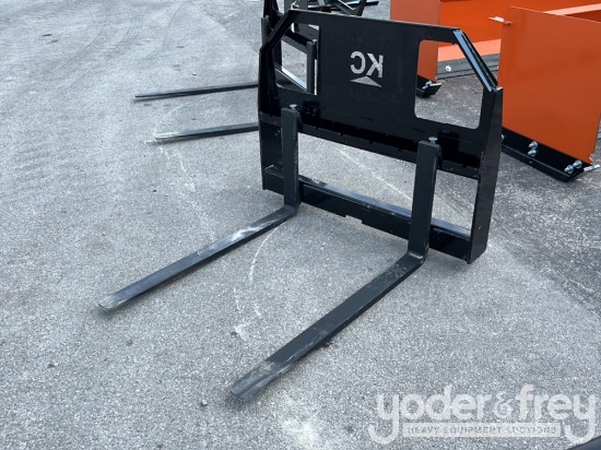 Unused 42" Forks to suit Skidsteer