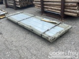 Unused SKLP Structural Steel Qty of (100) Sheets Galvalume Steel Siding Roofing