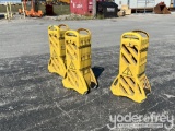 Safety Barricade, Plastic, Expandable (3 of)