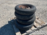 Tires, Grooved Implement Type 6.00-16 (4 of)
