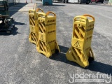 Safety Barricade, Plastic, Expandable (3 of)