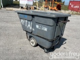 Rubbermaid Trash Cart, Wheeled