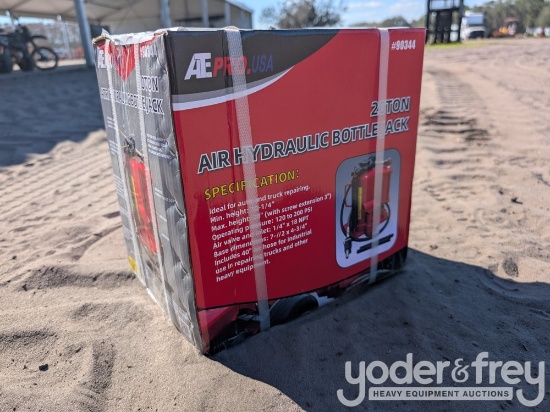 Unused 20  Ton Air Hydraulic  Bottle Jack