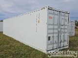 2024 40' HC Container, 2 Side Doors