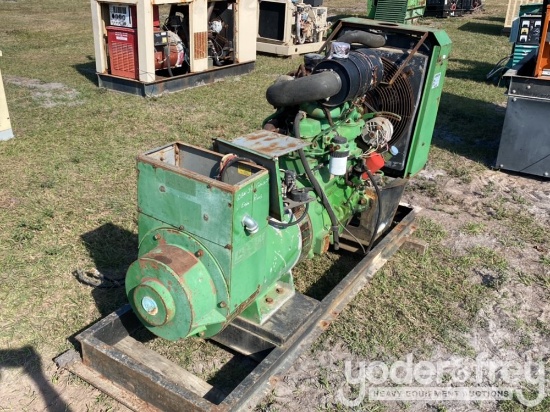 Genset Generator, John Deere Engine