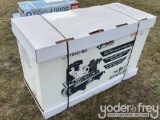 Unused Powertrain  10 Gal  Wheelbarrow/Contractor  Air Compressor, W/ V-Twin Cast Iron Pump, 135 Psi