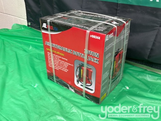 Unused 20 Ton Air Hydraulic Bottle Jack