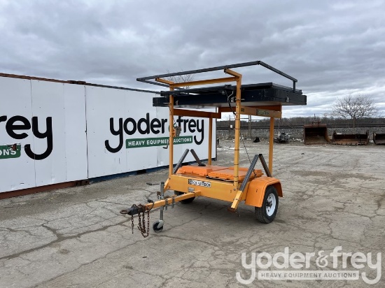 Solar Tech Trailer Mounted Arrow/Message Board