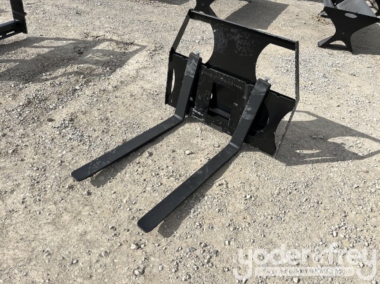 Unused 2025 36" Forks to suit Mini Skidsteer