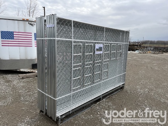 Unused 2025 10’...... Portable Construction Fencing (20 of)
