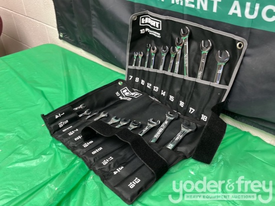 Unused Hart Ratchet Wrench Set, 20 pc, SAE/Metric