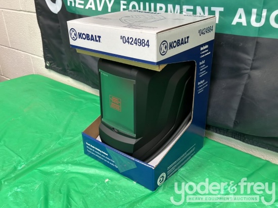 Unused Kobalt Welding Helmet, Auto Darkening, Fixed Shade