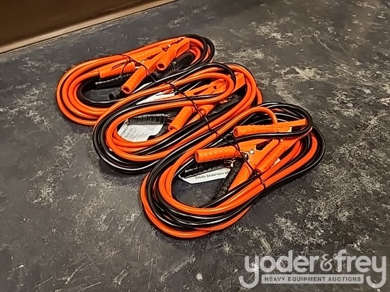 Unused Heavy Duty 4 Metre Frost Resistant Jump Cables (3 of)