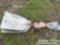 Unused Rhino Rugged Heavy Duty Contractor # 14 Aluminum Scoop FG 29