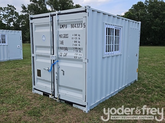 12' Containers c/w 1 Door, 1 Window