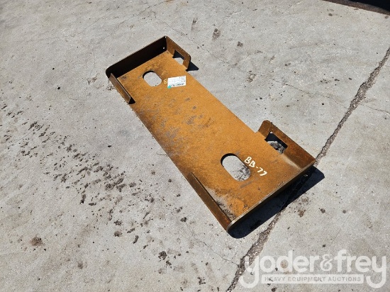 Plate to suit Skidsteer