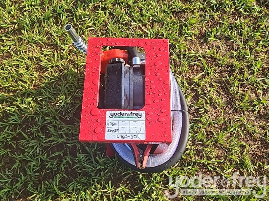 Unused 12V Diesel Fuel Pumps c/w High Accuracy Flow Meter
