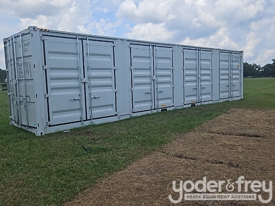 40' HC Multi Door Container, 4 Side Doors