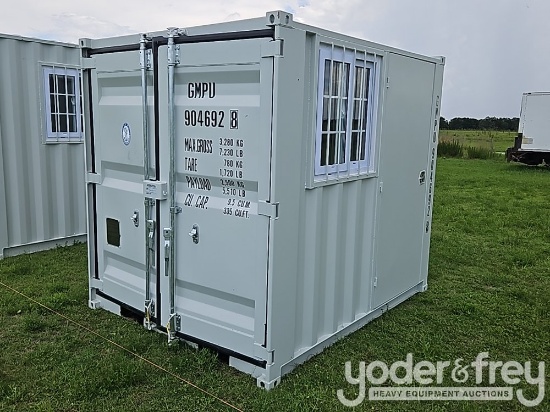 8' Containers c/w 1 Door, 1 Window