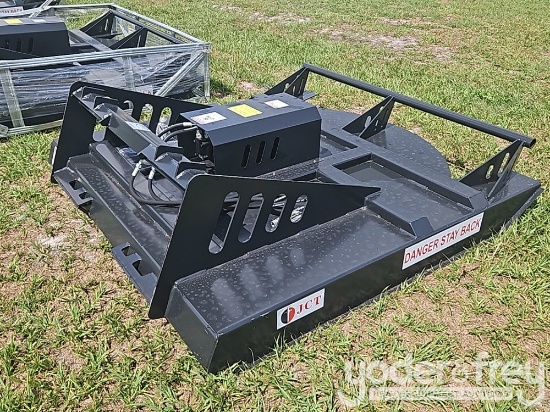 Unused JCT HD Brush Cutter c/w Stump Jumper, Extra Blades to suit Skidsteer