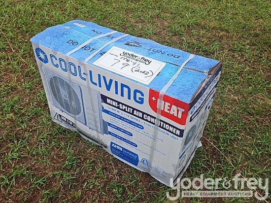 Unused Cool Living 12,000 BTU Mini Split Heat & Cool Complete DIY Kit 115V
