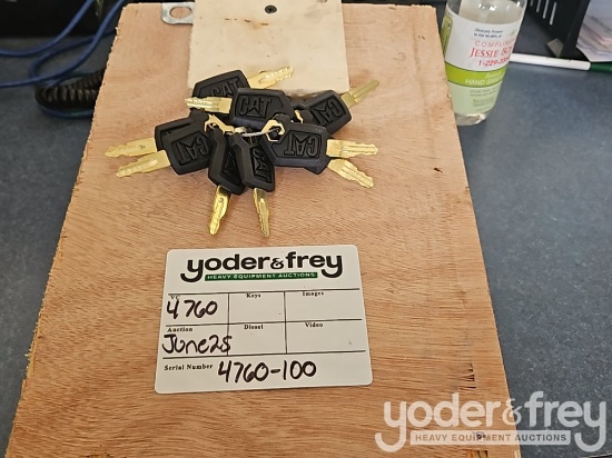 Caterpillar Keys (10 of)