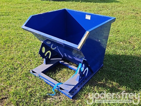 1 Cy Self Dumping Hopper Equiment to suit Forklift