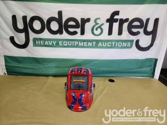 Unused Auto Darkening Welding Helmet