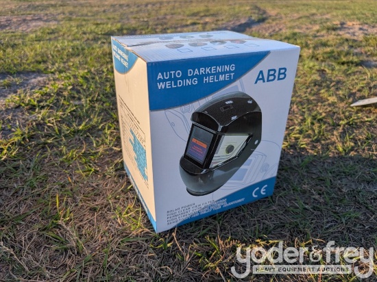 Unused Auto Darkening Welding Helmet