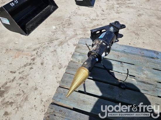 Wood Drill to suit Excavator