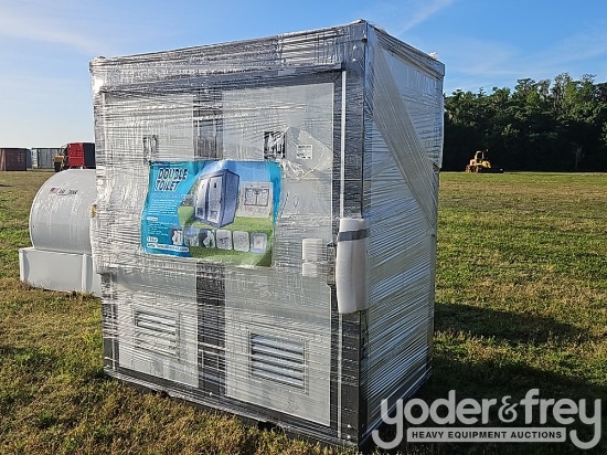 Unused 2025 110V Portable Toilets c/w Double Closestools